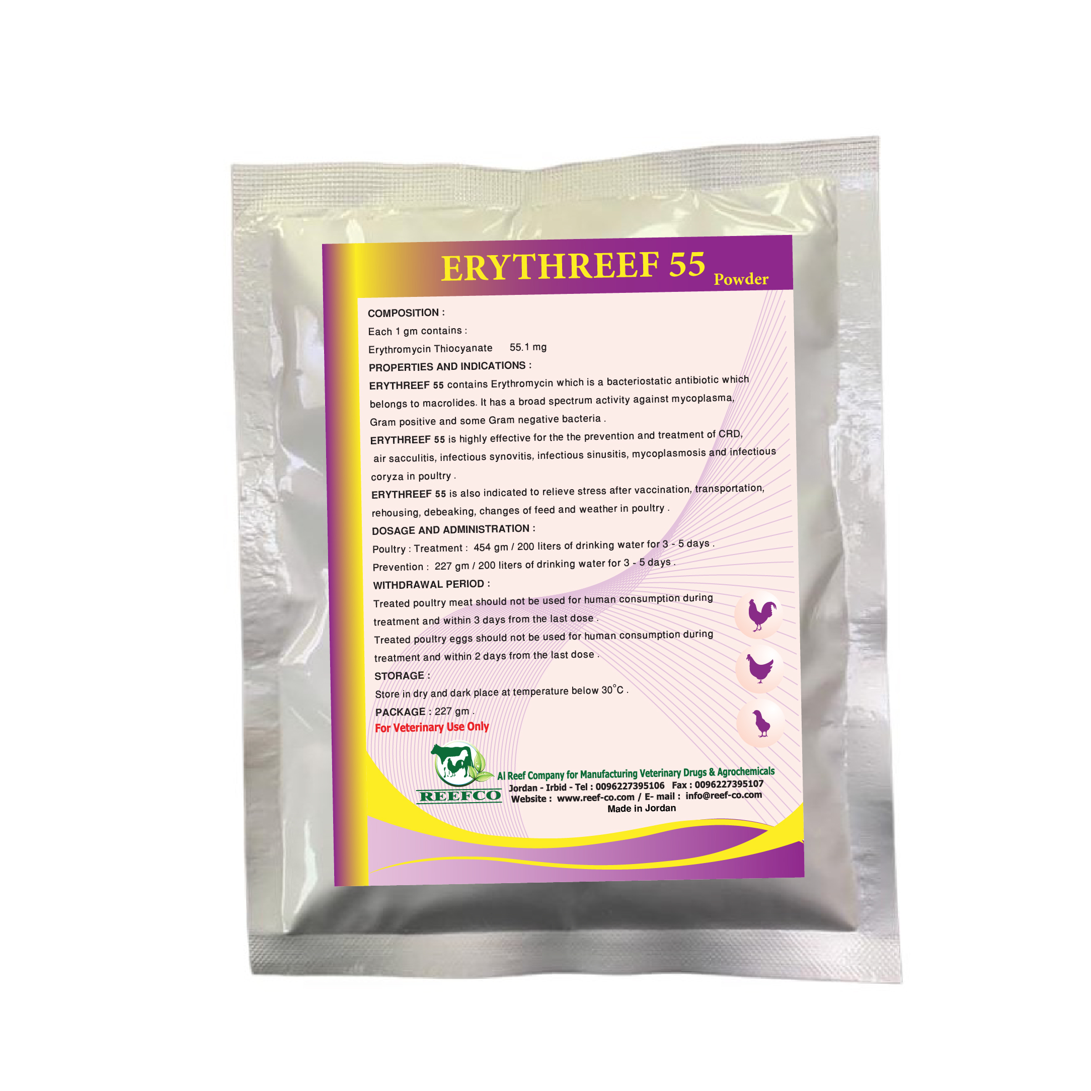 ERYTHREEF 55 powder